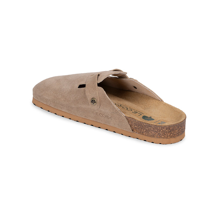 Clog Guarda Camurça Avelã