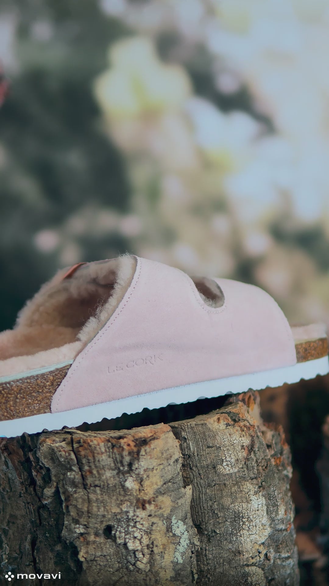 Sandália Porto Camurça Blush